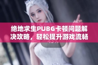 绝地求生PUBG卡顿问题解决攻略，轻松提升游戏流畅度！