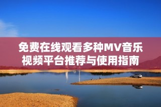 免费在线观看多种MV音乐视频平台推荐与使用指南