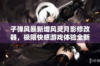 子弹风暴新增风灵月影修改器，极限快感游戏体验全新升级