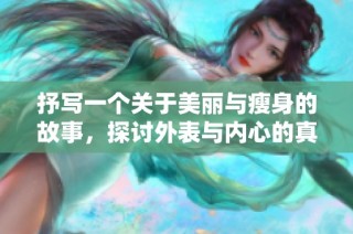 抒写一个关于美丽与瘦身的故事，探讨外表与内心的真实关系