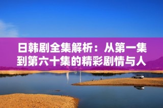 日韩剧全集解析：从第一集到第六十集的精彩剧情与人物发展全揭秘