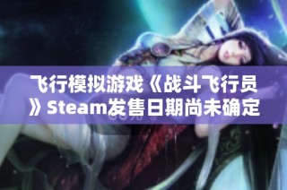 飞行模拟游戏《战斗飞行员》Steam发售日期尚未确定，期待更多消息