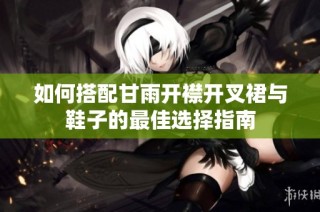 如何搭配甘雨开襟开叉裙与鞋子的最佳选择指南