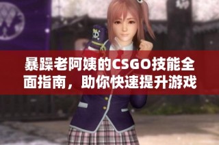 暴躁老阿姨的CSGO技能全面指南，助你快速提升游戏水平