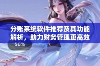 分账系统软件推荐及其功能解析，助力财务管理更高效