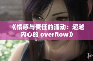 《情感与责任的涌动：超越内心的 overflow》