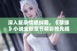 深入复杂情感纠葛，《孽缘》小说全新章节精彩抢先揭晓