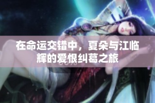 在命运交错中，夏朵与江临辉的爱恨纠葛之旅