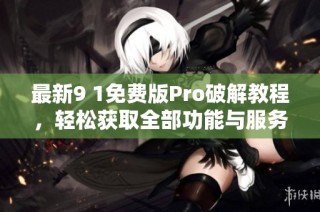 最新9 1免费版Pro破解教程，轻松获取全部功能与服务