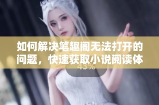 如何解决笔趣阁无法打开的问题，快速获取小说阅读体验