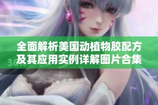 全面解析美国动植物胶配方及其应用实例详解图片合集