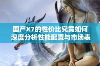 国产X7的性价比究竟如何 深度分析性能配置与市场表现