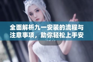 全面解析九一安装的流程与注意事项，助你轻松上手安装技能