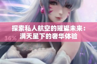 探索私人航空的璀璨未来：满天星下的奢华体验
