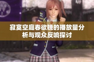 寂寞空庭春欲晚的播放量分析与观众反响探讨