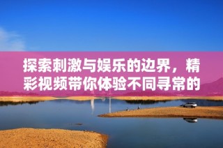 探索刺激与娱乐的边界，精彩视频带你体验不同寻常的夜晚盛宴