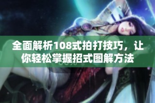 全面解析108式拍打技巧，让你轻松掌握招式图解方法
