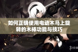 如何正确使用电动木马上旋转的木棒功能与技巧