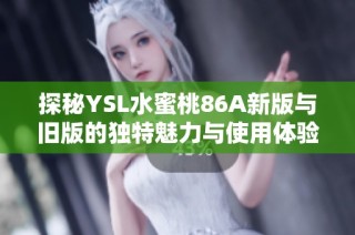 探秘YSL水蜜桃86A新版与旧版的独特魅力与使用体验对比