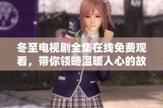 冬至电视剧全集在线免费观看，带你领略温暖人心的故事