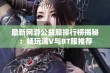 最新网游公益服排行榜揭秘：畅玩满V与BT服推荐