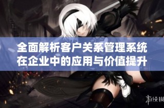 全面解析客户关系管理系统在企业中的应用与价值提升