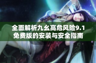 全面解析九幺高危风险9.1免费版的安装与安全指南