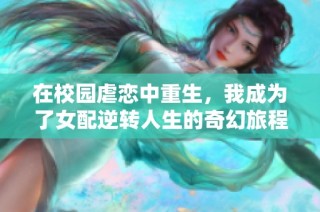 在校园虐恋中重生，我成为了女配逆转人生的奇幻旅程