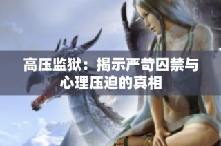 高压监狱：揭示严苛囚禁与心理压迫的真相