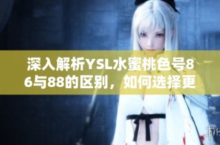 深入解析YSL水蜜桃色号86与88的区别，如何选择更适合自己的色调