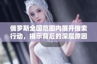 俄罗斯全国范围内展开搜索行动，揭示背后的深层原因与影响