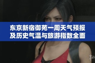 东京新宿御苑一周天气预报及历史气温与旅游指数全面解析