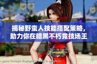 揭秘野蛮人技能搭配策略，助力你在暗黑不朽竞技场王者之路