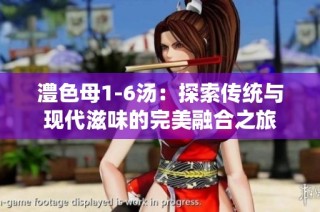 澧色母1-6汤：探索传统与现代滋味的完美融合之旅