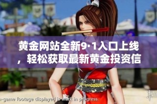 黄金网站全新9·1入口上线，轻松获取最新黄金投资信息