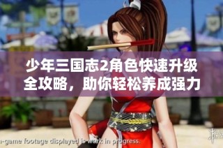 少年三国志2角色快速升级全攻略，助你轻松养成强力英雄