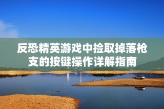 反恐精英游戏中捡取掉落枪支的按键操作详解指南