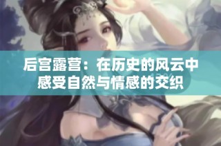 后宫露营：在历史的风云中感受自然与情感的交织