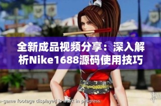 全新成品视频分享：深入解析Nike1688源码使用技巧
