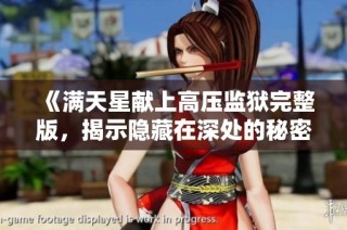 《满天星献上高压监狱完整版，揭示隐藏在深处的秘密与人性》