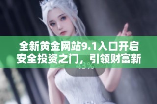 全新黄金网站9.1入口开启安全投资之门，引领财富新机遇