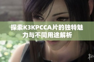 探索K3KPCCA片的独特魅力与不同用途解析