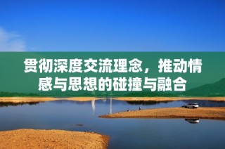 贯彻深度交流理念，推动情感与思想的碰撞与融合