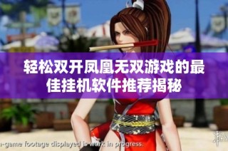 轻松双开凤凰无双游戏的最佳挂机软件推荐揭秘