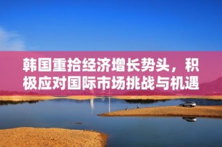 韩国重拾经济增长势头，积极应对国际市场挑战与机遇