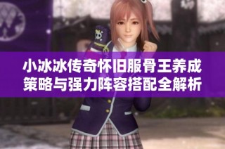 小冰冰传奇怀旧服骨王养成策略与强力阵容搭配全解析