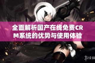 全面解析国产在线免费CRM系统的优势与使用体验