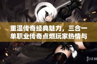 重温传奇经典魅力，三合一单职业传奇点燃玩家热情与回忆