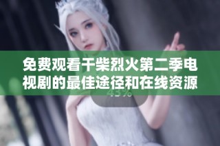 免费观看干柴烈火第二季电视剧的最佳途径和在线资源介绍