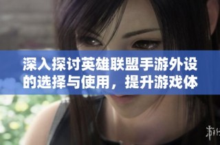 深入探讨英雄联盟手游外设的选择与使用，提升游戏体验的有效设备揭秘